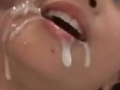 Tia tAnaka having A hard jocking round massive boner and unloads peak onto moth