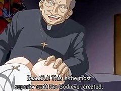 Hentai nun gets fucked by perverted priest