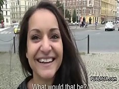 Sexy girl loves to fuck strangers