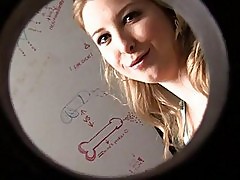 Sunny Lane Sucks A Big Cock At Gloryhole